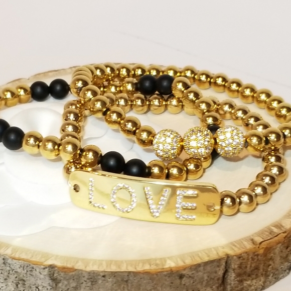 GOLD MILANO LUXE PAVE CZ BRACELET main image 1